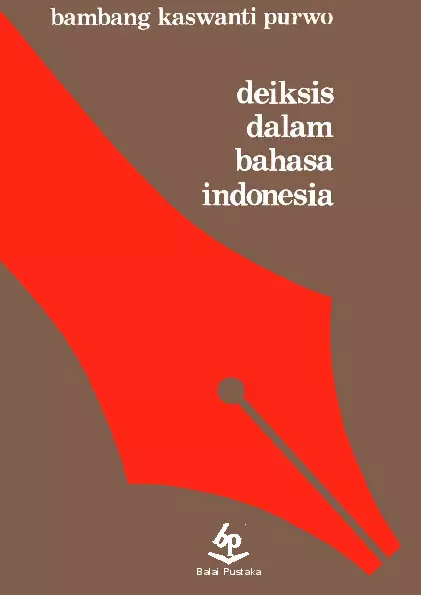 Analisis Dalam Bahasa Indonesia